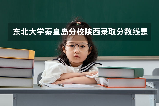 东北大学秦皇岛分校陕西录取分数线是多少 2024招生人数预测
