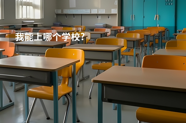 我能上哪个学校?