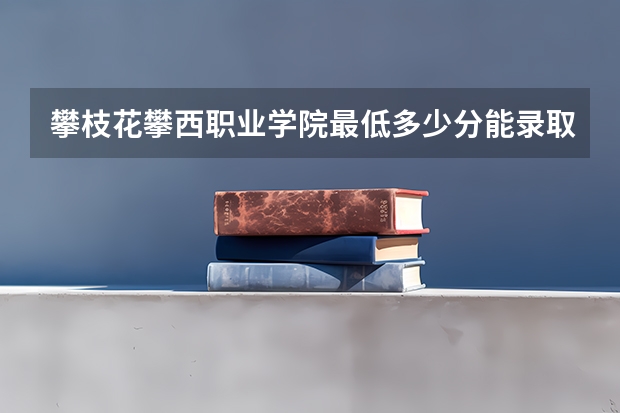 攀枝花攀西职业学院最低多少分能录取 四川历年录取分数线一览