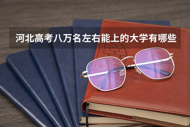 河北高考八万名左右能上的大学有哪些啊？