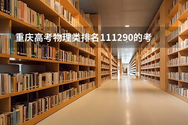 重庆高考物理类排名111290的考生报什么大学