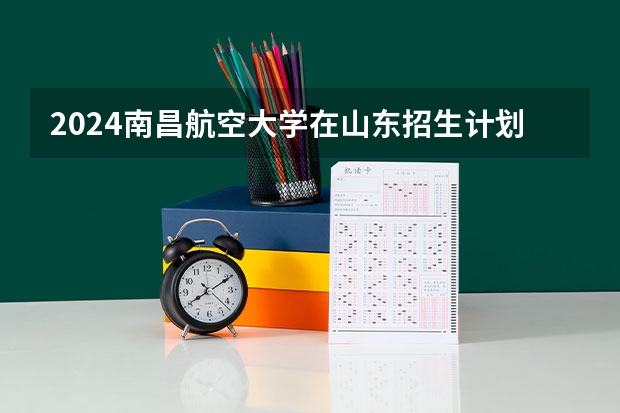 2024南昌航空大学在山东招生计划一览表