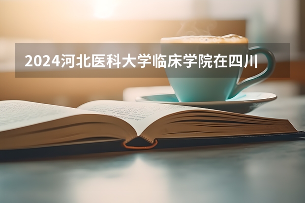 2024河北医科大学临床学院在四川招生计划一览表