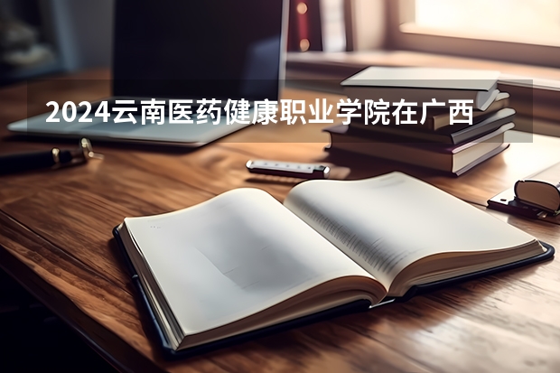 2024云南医药健康职业学院在广西招生计划一览表