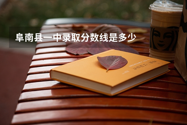 阜南县一中录取分数线是多少