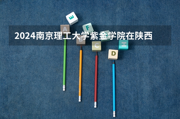 2024南京理工大学紫金学院在陕西招生计划一览表