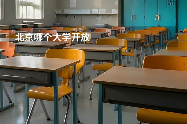 北京哪个大学开放