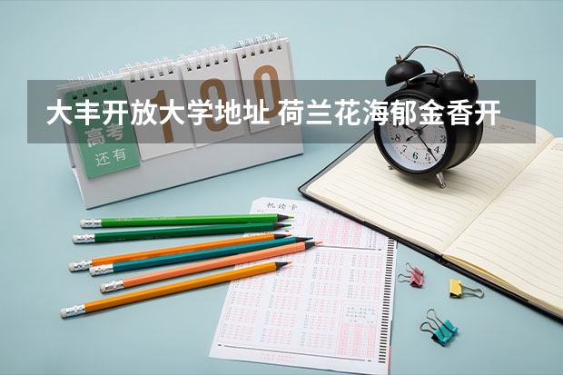 大丰开放大学地址 荷兰花海郁金香开放活动攻略