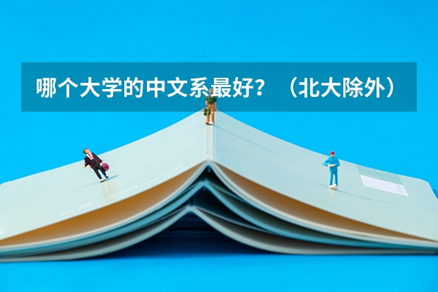 哪个大学的中文系最好？（北大除外）