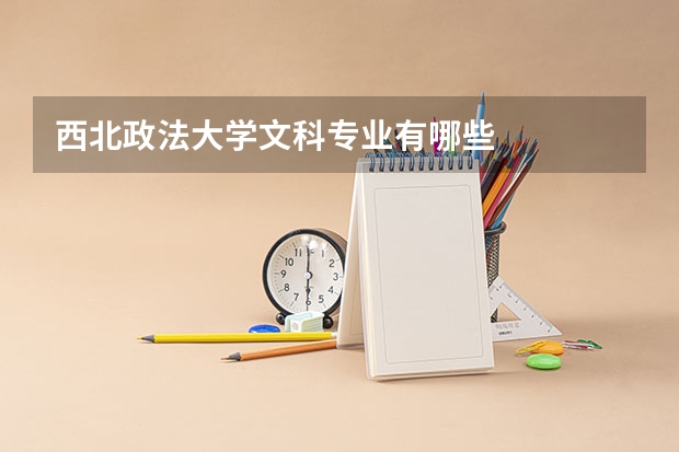 西北政法大学文科专业有哪些