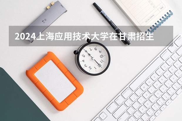 2024上海应用技术大学在甘肃招生计划一览表