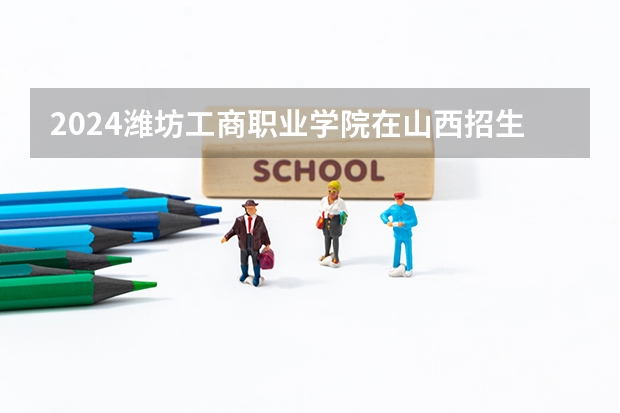2024潍坊工商职业学院在山西招生计划一览表