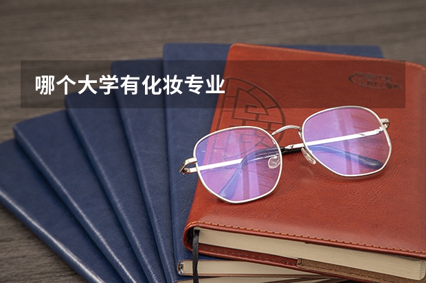 哪个大学有化妆专业