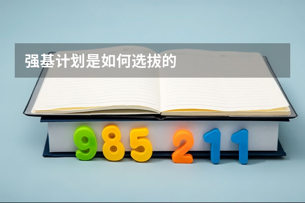 强基计划是如何选拔的