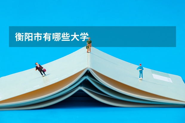 衡阳市有哪些大学