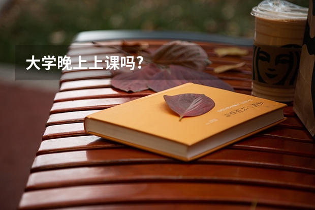 大学晚上上课吗?