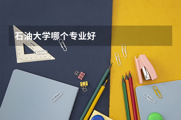 石油大学哪个专业好