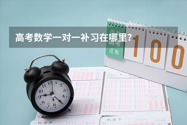 高考数学一对一补习在哪里？