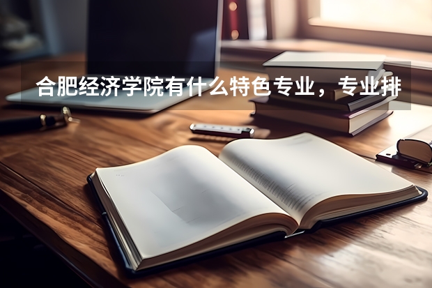 合肥经济学院有什么特色专业，专业排名如何