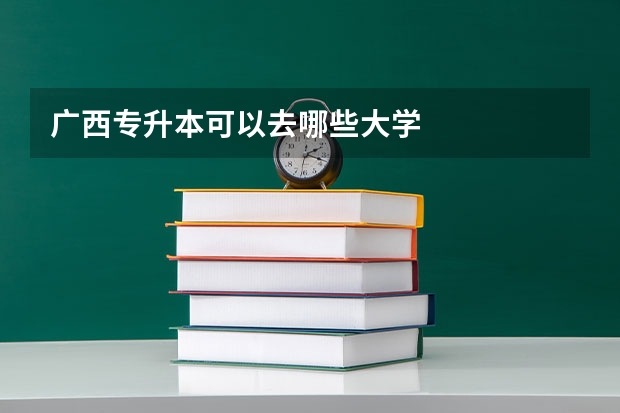 广西专升本可以去哪些大学