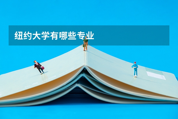 纽约大学有哪些专业