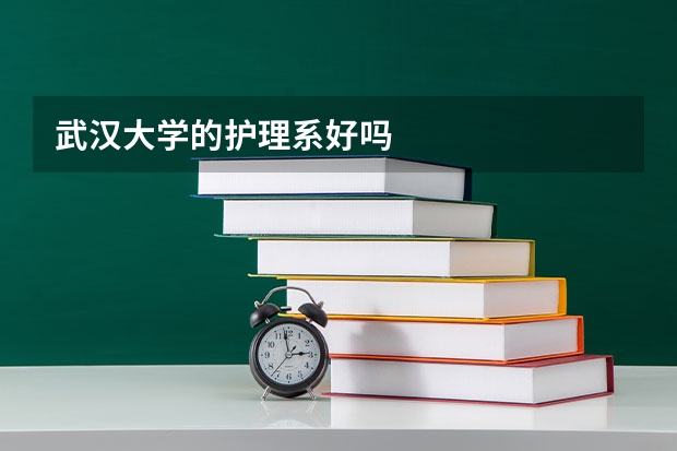 武汉大学的护理系好吗