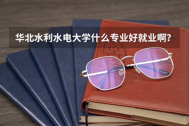 华北水利水电大学什么专业好就业啊？