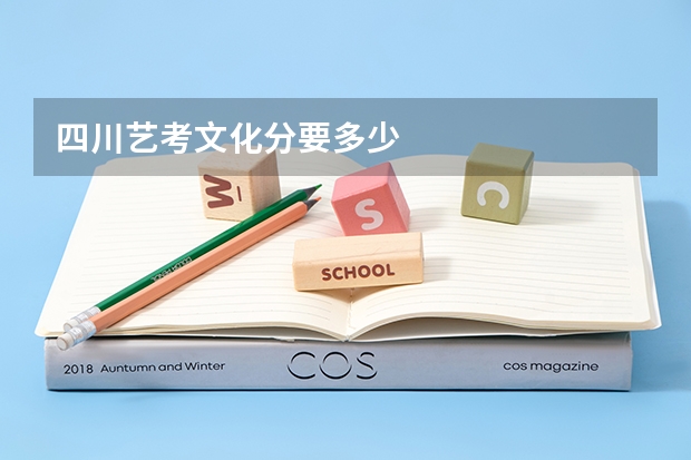 四川艺考文化分要多少