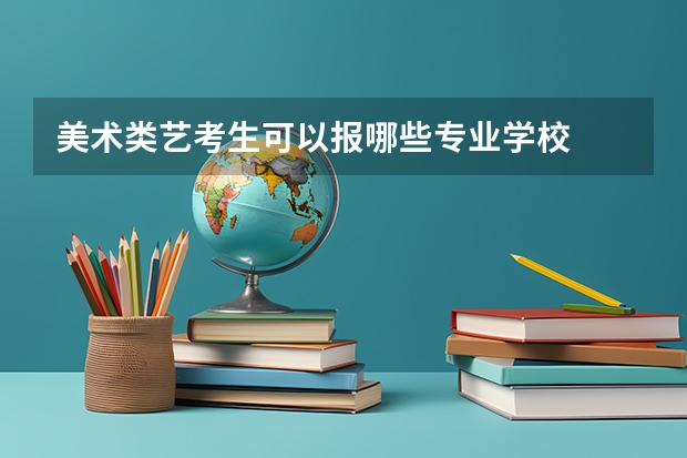 美术类艺考生可以报哪些专业学校