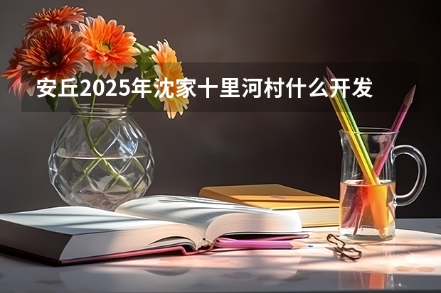 安丘2025年沈家十里河村什么开发