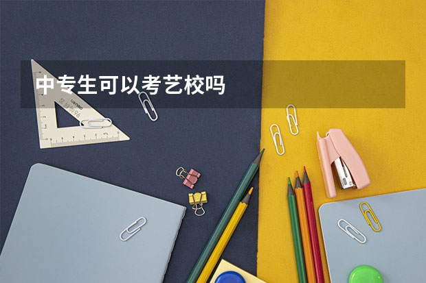 中专生可以考艺校吗