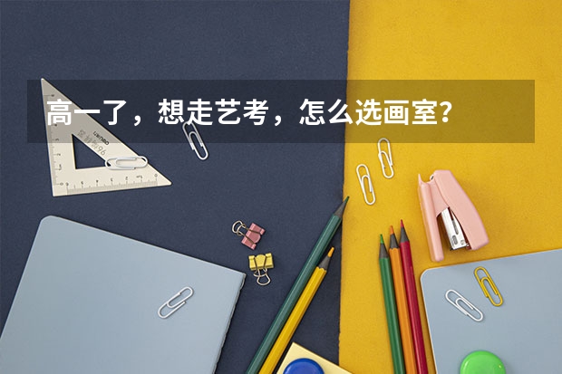 高一了，想走艺考，怎么选画室？