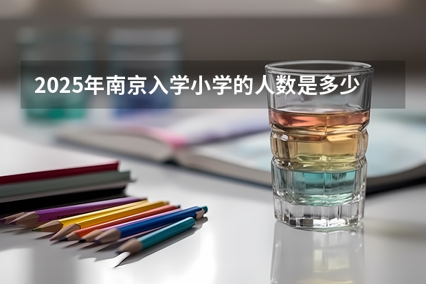 2025年南京入学小学的人数是多少？