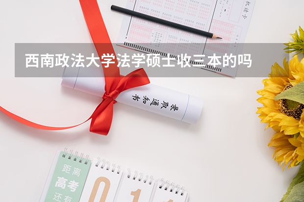 西南政法大学法学硕士收三本的吗