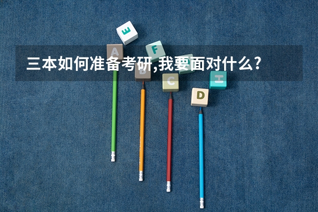 三本如何准备考研,我要面对什么? - 知乎
