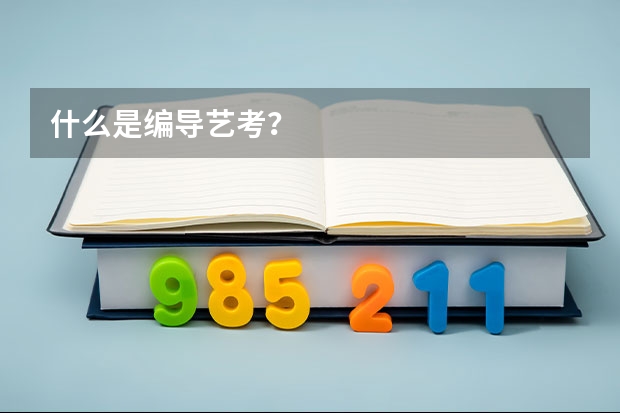 什么是编导艺考？