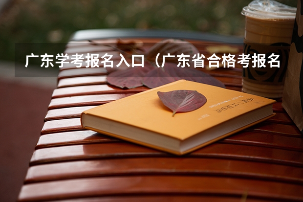 广东学考报名入口（广东省合格考报名入口网站）