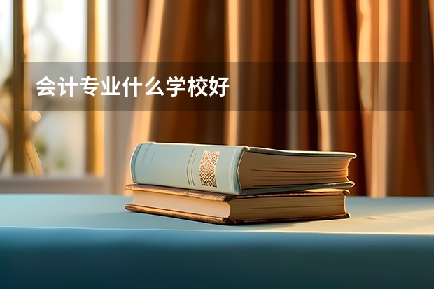 会计专业什么学校好