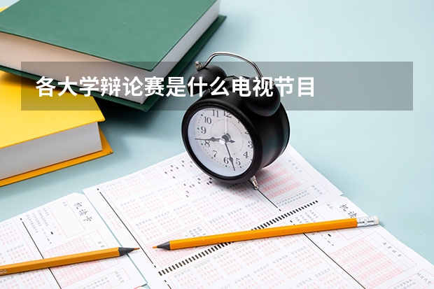 各大学辩论赛是什么电视节目