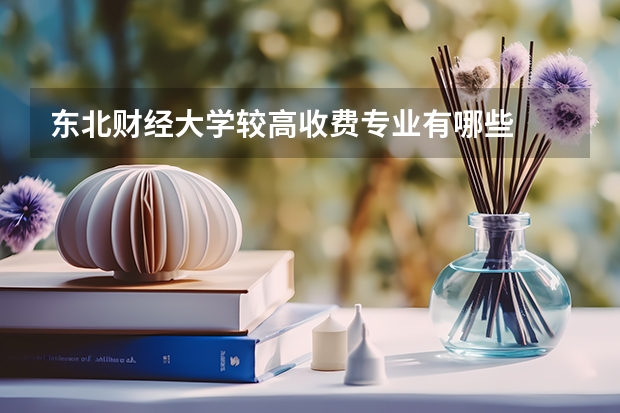 东北财经大学较高收费专业有哪些