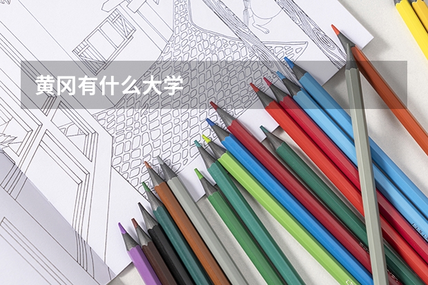 黄冈有什么大学