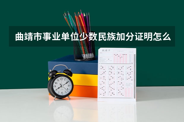 曲靖市事业单位少数民族加分证明怎么写