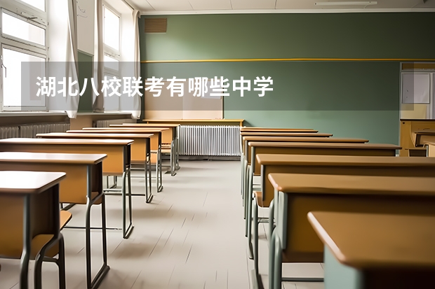 湖北八校联考有哪些中学