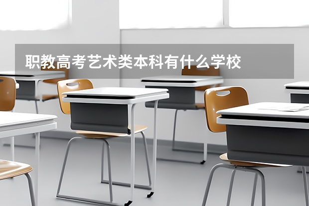 职教高考艺术类本科有什么学校