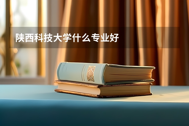 陕西科技大学什么专业好