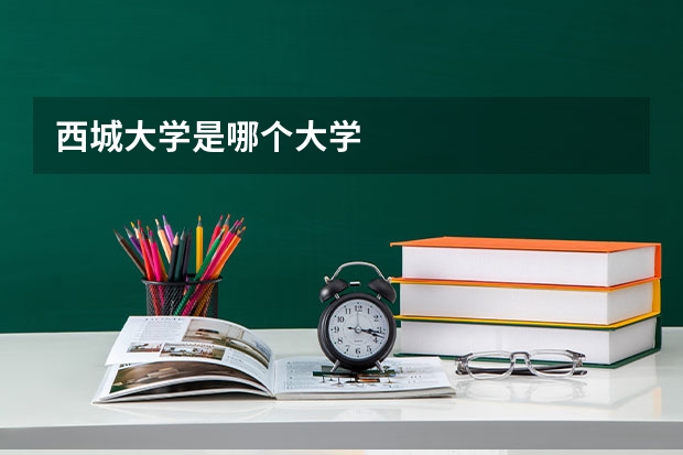 西城大学是哪个大学