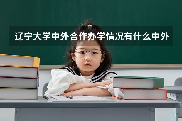 辽宁大学中外合作办学情况有什么中外合作办学专业？