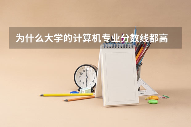为什么大学的计算机专业分数线都高
