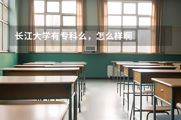 长江大学有专科么,怎么样啊
