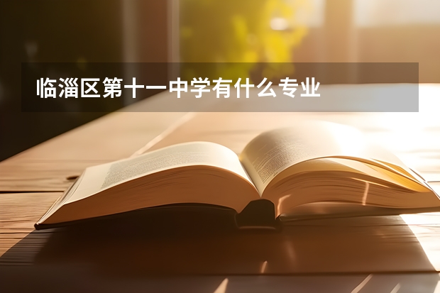 临淄区第十一中学有什么专业